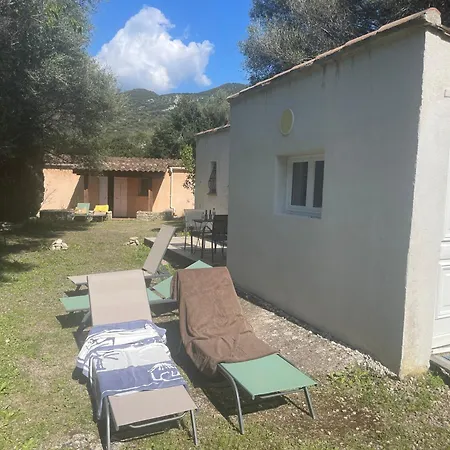 Petite T1 Florent Corse Sur Magnifique Terrain Arboré 5 Minutes Des Plages Et Du Port De Plaisance Villa Saint-Florent (Corsica)